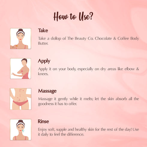 the beauty co India Chocolate and Coffee Body Butter With Robusta Coffee